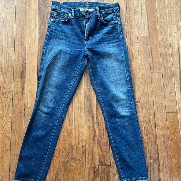 Citizens of Humanity Rocket Crop High-Rise Skinny Jeans - Picture 2 of 10